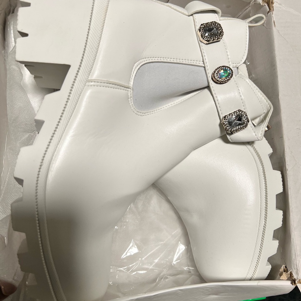 White Women's Boots